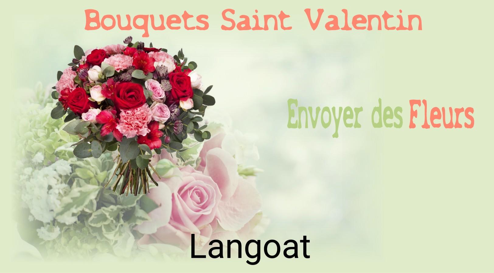 Roses de Saint-Valentin livrées à Langoat